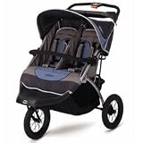 Suburban Safari Double Jogging Stroller (Blue/Grey)