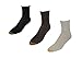 Gold Toe Womens Plus Size Cotton Turn Cuff Ankle Socks (Pack of 3), Shoe Size 8 - 13