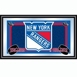 NHL New York Rangers Framed Team Logo Mirror