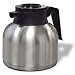 Brewmatic 64oz Thermal Coffee Carafe - Short (Brushed Stainless Steel) (7