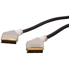 HQ vergoldetes Scart kabel 5 m