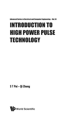 Introduction to High Power Pulse Technology (Series in Electrical and Computer Engineering)