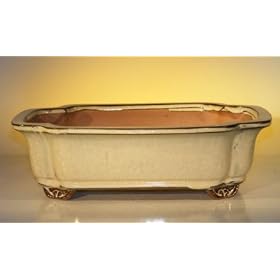 Bonsai Boy's Ceramic Bonsai Pot - Rectangle12.0" x 9.5" x 3.375"&nbsp;Newest Version