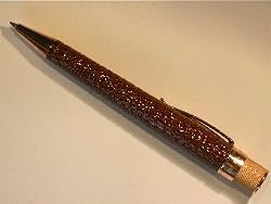 Retro 1951  Brown Leather Rollerball Pen