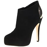 DV by Dolce Vita Women's Bansi Ankle Boot,Black Suede,10 M US