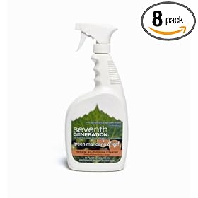 Seventh Generation All Purpose Cleaner, Green Mandarin & Leaf Scent, 32-Ounces Bottle (Pack of 8)