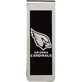 Stainless Steel Arizona Cardinals Logo Money Clip