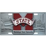 Mississippi State Bulldogs License Plate - NCAA College Athletics Fan Shop Sports Team Merchandise
