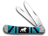 CASE XX Yellowhorse Night Hunter Lion Trapper 1/1 Pocket Knife Knives