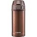 11.75 Oz Stainless Steel Vacuum Bottle with Lid Color: Brown