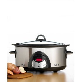 Rival SCVC604H-SS Crock Pot, 6 Qt.