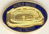 1984 Detroit Tigers World Series Pin Brooch by Balfour