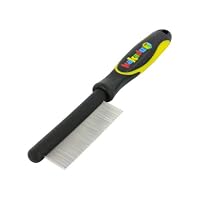 Kakadu Pet Flea Comb Grooming Tool, Stainless Steel Dog or Cat Comb, One Size