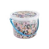 Perler Activity Glow Bucket - 5000 Beads+4 Pegs
