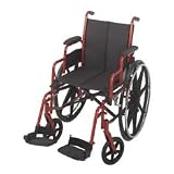 Adepta Medical 57200 BLK 18 Inch Lighweight Wheelchair Black