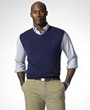 Polo Ralph Lauren Big & Tall V-Neck Vest with Chest