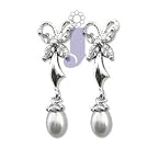 BEST PEARL EARRINGS PEARL DROPS | Color Silver