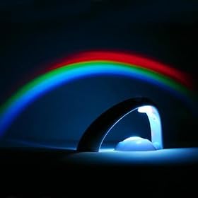 Rainbow LED Projector Lamp Night Light Room Decoration