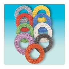 Brawa 32406 Hochflexible Decoderlitze, orange, 10 m