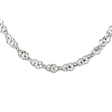 Karat Platinum 1.7mm Singapore Chain Necklace, 18