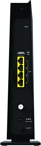 NETGEAR AC1750 (16x4) Wi-Fi Cable Modem Router (C6300) DOCSIS 3.0 Certified for Xfinity Comcast, Time Warner Cable, Cox, & more