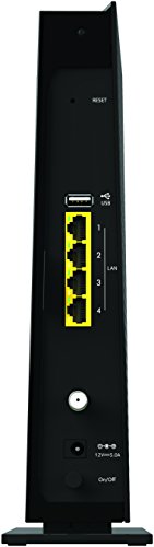 NETGEAR AC1750 (16x4) Wi-Fi Cable Modem Router (C6300) DOCSIS 3.0  Certified for Xfinity Comcast, Time Warner Cable, Cox, & more