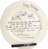 Review Dreamair  / 65th Birthday Rd Signature Plate Sweet Pea