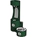 Elkay LK4408BFEVG Wall Mounted Outdoor Bi-Level Drinking Fountain and Bottle Filler Combo with Vandal Resistant Bubbler