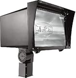 RAB Lighting Floodzilla FZH250SFPSQ Bronze HID Floodlight 250W Metal Halide quad tap Slipfitter Mount