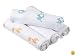 Aden by aden + anais 100% Cotton 4 Pack Muslin Swaddle Blanket, Safari Friends