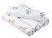 Aden By aden + anais Muslin Swaddle Blanket 4 Pack, Safari Friends