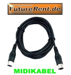 Produkt-Bild: Midikabel FUTURERENT 3,0m DIN schwarz