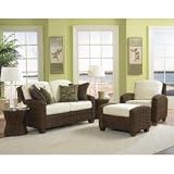 Cabana Banana Love Seat Set 2 in Cocoa - Home Styles - 5402-200-SET-2