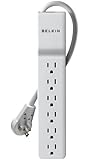 Belkin 6-Outlet Commercial Surge Protector with Rotating Plug (6 Feet)