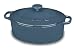 Kitchen & Housewares : Cuisinart Chef's Classic Enameled Cast Iron 5-1/2-Quart Oval Covered Casserole, Provencal Blue