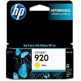 HP 920 Yellow Ink Cartridge in Retail Packaging in Retail Packaging (CH636AN#140)