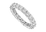 Diamond Eternity Band : 14K White Gold - 0.75 CT Diamonds