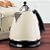 De'Longhi Argento KBE3014-2 Cordless Kettle, 3kW (Cream)