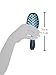 Ouchless Purse Brush, 1 Count (Colors May Vary)