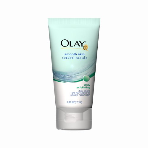  Olay Smooth Skin Cream Scrub, 6 Ounce (Pack of 3) 