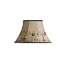 Amelia Bell Shade with Floral Design Shade Height: 9