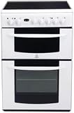 60cm Electric Cooker c/w 4 Zone Ceramic Hob White (KD6C35W_WH)