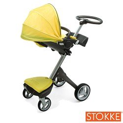 Stokke XPlory Basic Single Stroller in Yellow