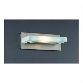 Slim Vanity Light in Satin Nickel Width: 36 by PLC Lighting