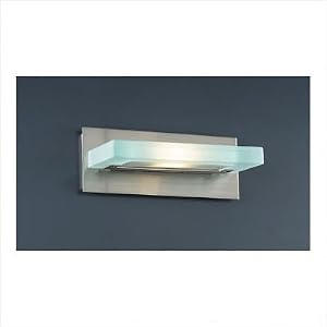Slim Vanity Light in Satin Nickel Width: 24 by PLC Lighting