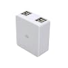 PLANEX �}���[�d(2000mA)4�|�[�gUSB AC�A�_�v�^ �z���C�g PL-QUCHG03-W (iPod/iPhone4s/4/3GS/3G/Xperia/�E�H�[�N�}��/Xperia/Galaxy/au/docomo/SoftBank �C�O�Ή�)