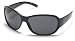 Izod Women's Round Acetate Frame Sunglasses with Metal Trim Temple