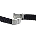 Tonsee Mens Silicone Rubber Watch Strap Band Waterproof with Deployment Clasp