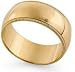 14K Gold Milgrain Classic-Fit Wedding Band, 7mm Wide