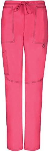 SCRUBSTAR Women's Fashion Collection Drawstring Scrub Pant Coral 3X